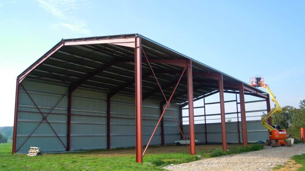 hangar agricole construction argaillot et fils en charente maritime